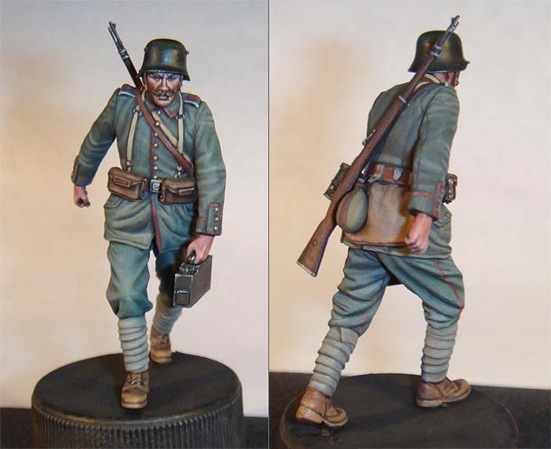 Figures: German infantryman, WWI