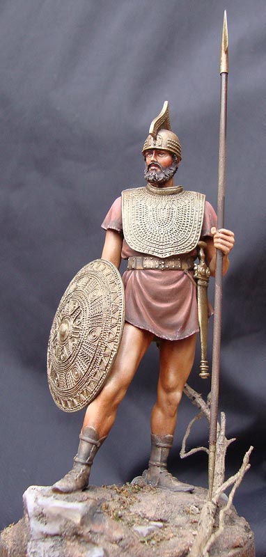 Figures: Italic warrior, photo #2
