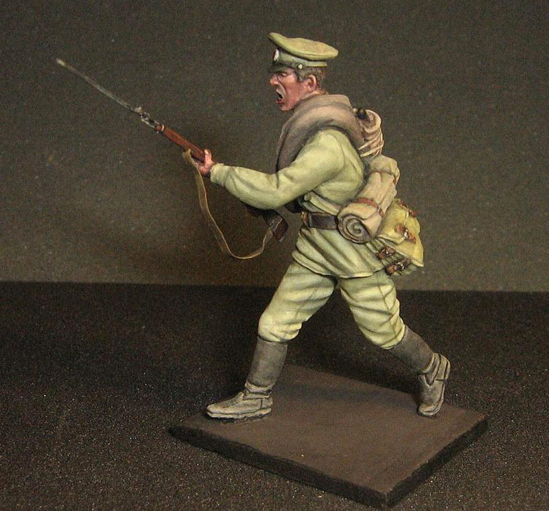 Figures: Russian infantryman, WWI, photo #2