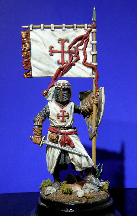 Figures: Knight of Calatrava order, Spain, XIII century, photo #1