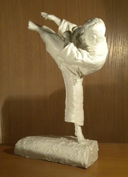Sculpture: Mawashi Geri, photo #3