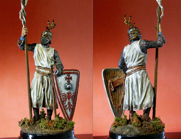 Figures: European knight, XII-XIII AD
