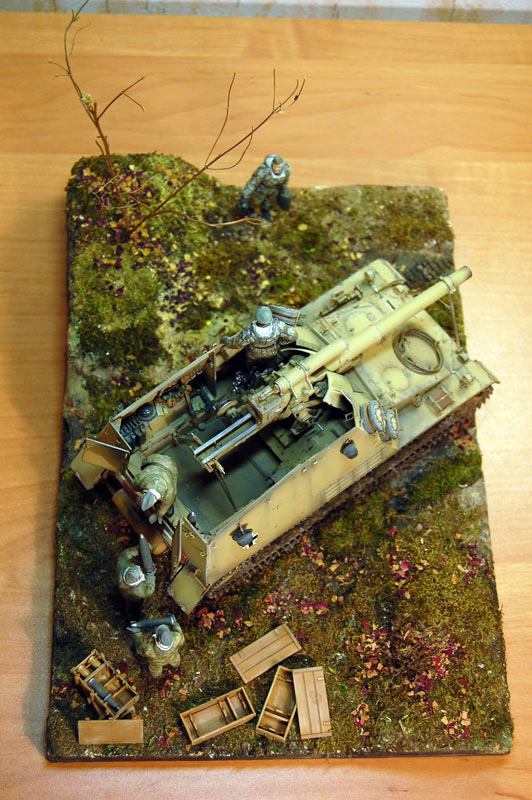 Dioramas and Vignettes: Hummel, autumn 1943, photo #2