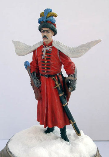 Figures: Polish cavalryman, early XVII century, photo #1