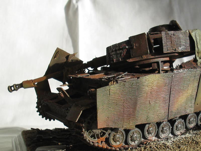 Dioramas and Vignettes: Panzer IV knocked out, photo #5