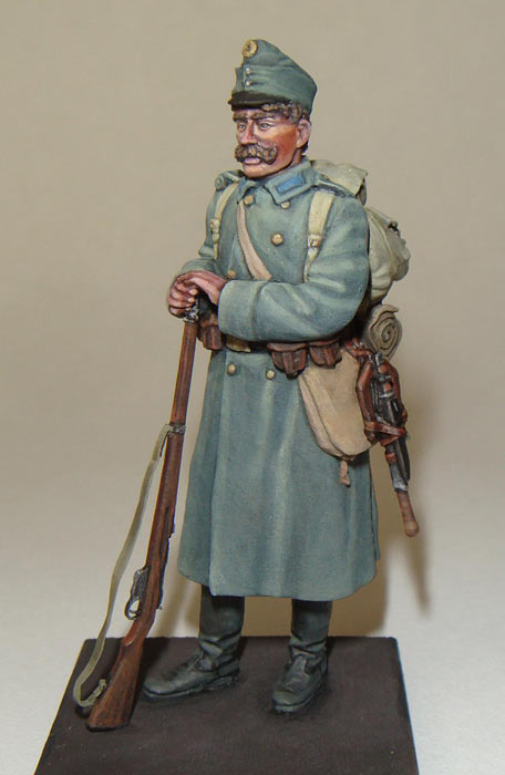 Figures: Austrian-Hungarian infantryman, WWI, photo #1