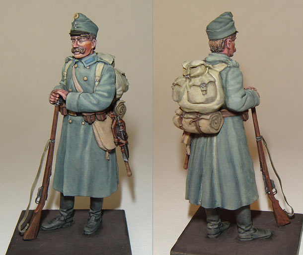 Figures: Austrian-Hungarian infantryman, WWI