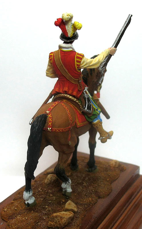 Figures: Mounted harquebusier, early XVII century, photo #6