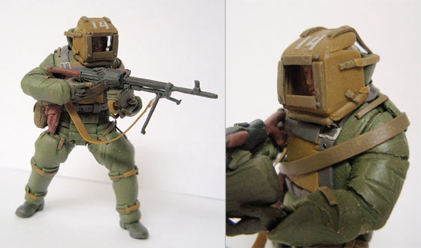 Sculpture: Assault trooper