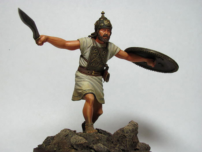 Figures: Italic warrior, VI-V centuries B.C., photo #2