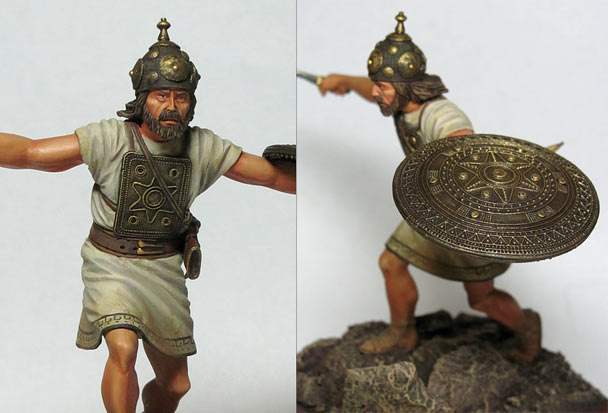 Figures: Italic warrior, VI-V centuries B.C.