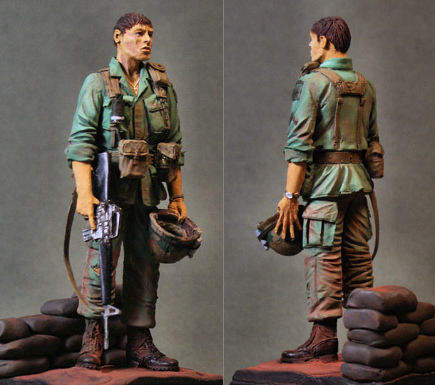 Figures: Paratrooper, 101st. airborne, Vietnam'69