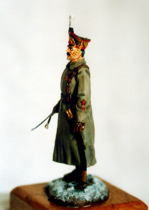 Figures: Russian artilleryman, 1918, photo #1