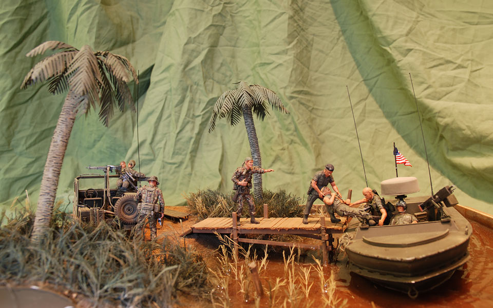 Dioramas and Vignettes:  Casualty of War, photo #1