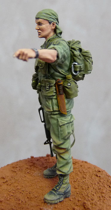 Figures: Sergeant, 25th infantry div. Vietnam'68, photo #2