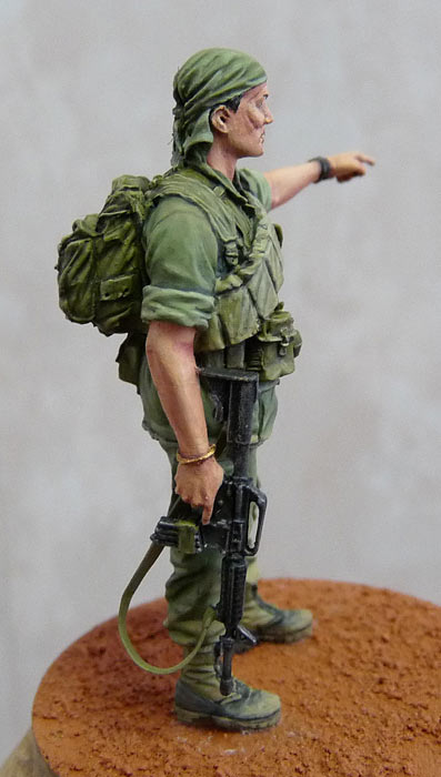 Figures: Sergeant, 25th infantry div. Vietnam'68, photo #3