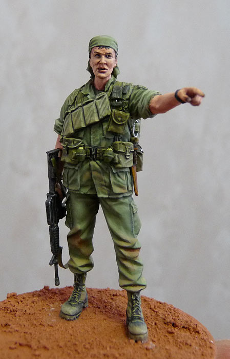 Figures: Sergeant, 25th infantry div. Vietnam'68, photo #6