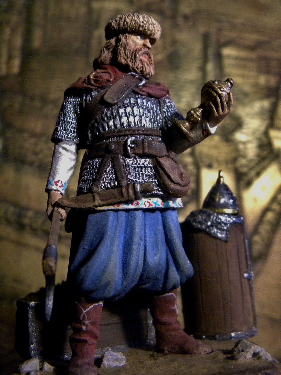 Figures: Russian warrior, IX-X A.D., photo #5