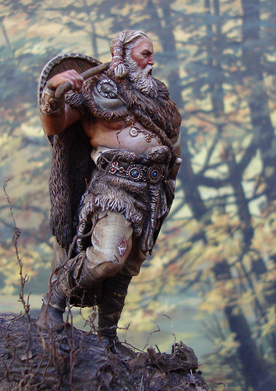 Figures: Germanic warrior, photo #3