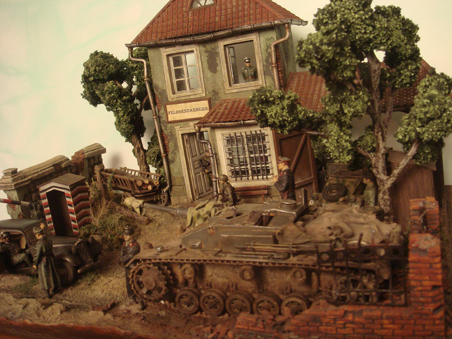 Dioramas and Vignettes: Workaday life of feldgendarmerie, photo #1