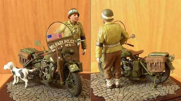 Dioramas and Vignettes: Act of sabotage. Western Germany, Spring 1945