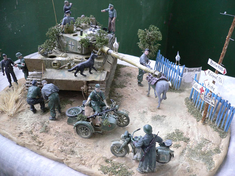 Диорамы и виньетки: Утро в колхозе, фото #2