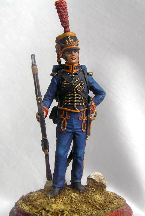 Figures: Private and officer, Guards Naval btn., photo #1