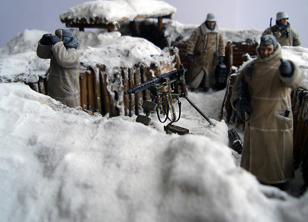 Dioramas and Vignettes: Frozen silence