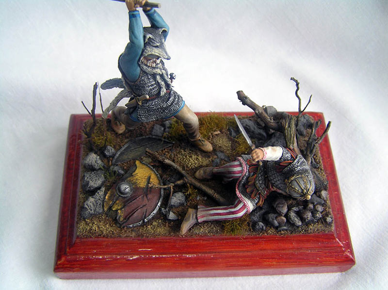 Dioramas and Vignettes: Viking and Russian warrior, photo #4