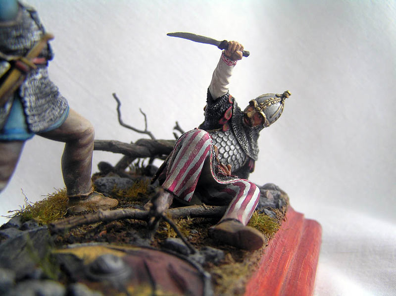 Dioramas and Vignettes: Viking and Russian warrior, photo #6