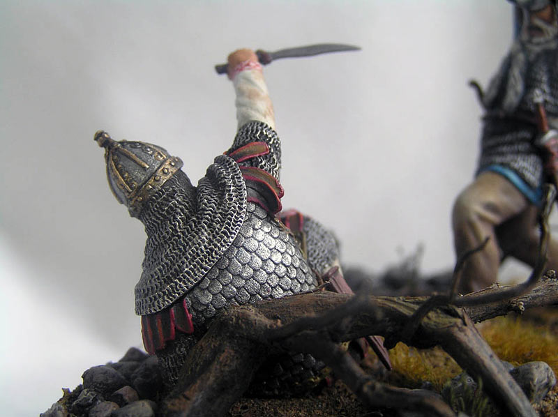 Dioramas and Vignettes: Viking and Russian warrior, photo #9