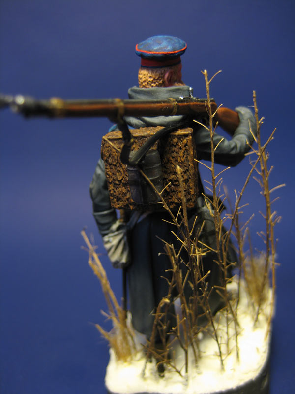Фигурки: Прусский пехотинец, зима 1870, фото #7