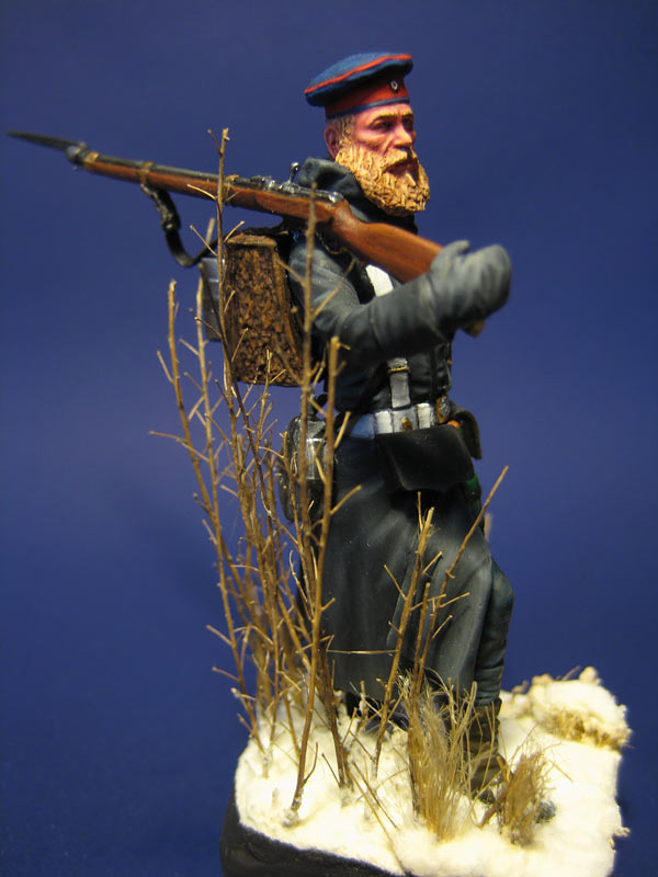 Figures: Prussian infantryman, winter 1870, photo #9