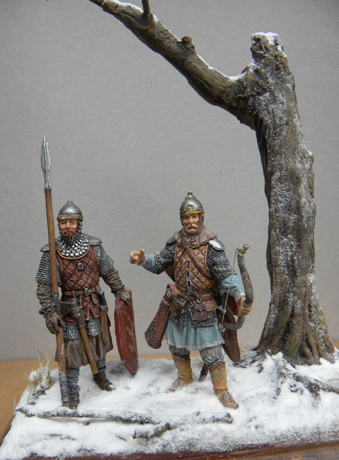 Dioramas and Vignettes: Russian warriors, photo #1
