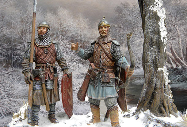 Dioramas and Vignettes: Russian warriors