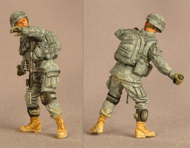 Figures: GI, 2nd infantry division