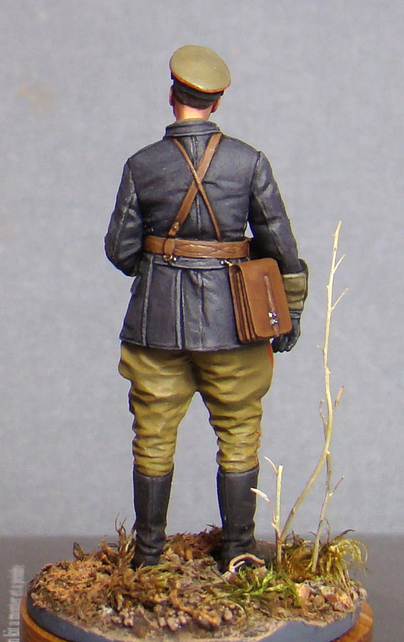 Figures: Soviet officer, armoured troops, photo #3