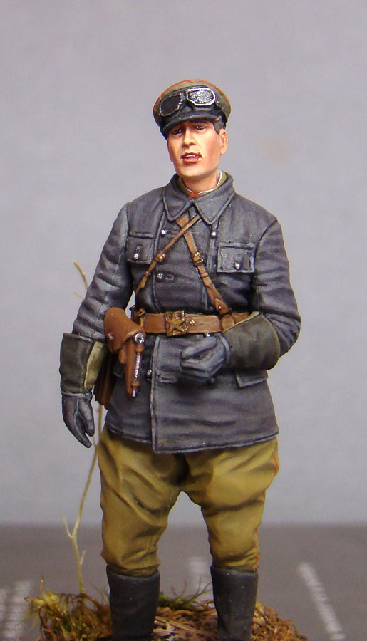 Figures: Soviet officer, armoured troops, photo #7
