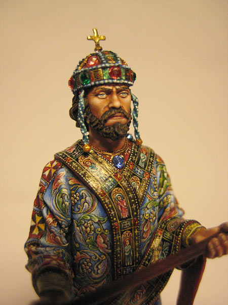Figures: Turkish warrior and Bysantine Emperor Nikephoros I, photo #10