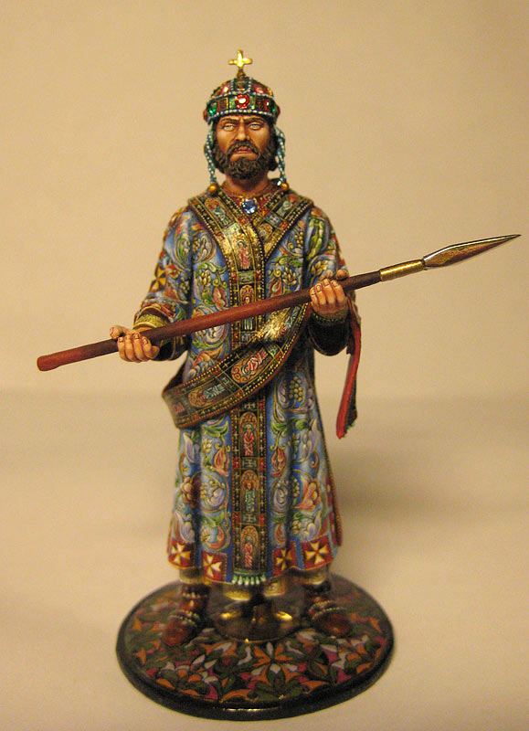 Figures: Turkish warrior and Bysantine Emperor Nikephoros I, photo #7