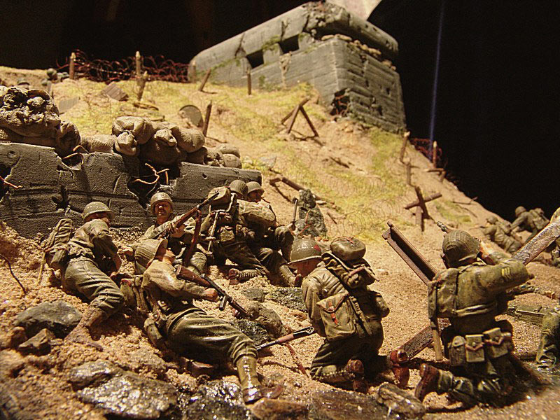 Dioramas and Vignettes: Normandy. D-day, photo #1