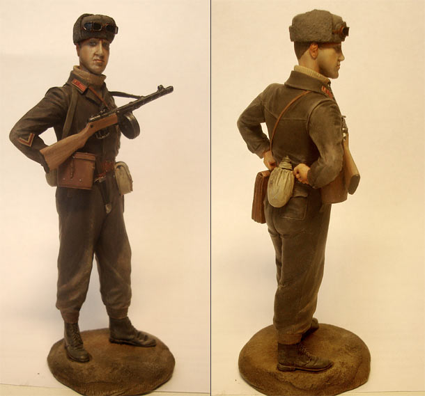 Figures: Captain, Soviet mountain troops