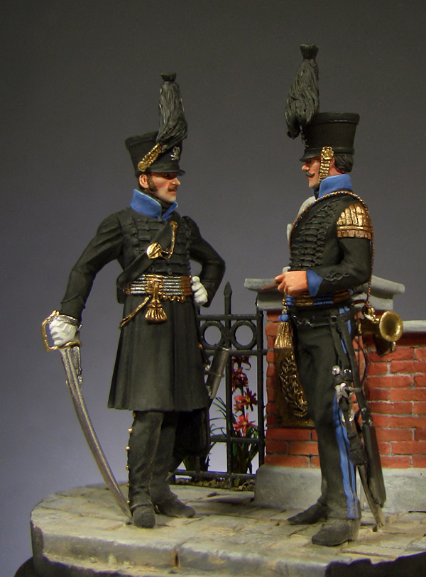 Dioramas and Vignettes: Braunschweig Hussars, 1814, photo #1
