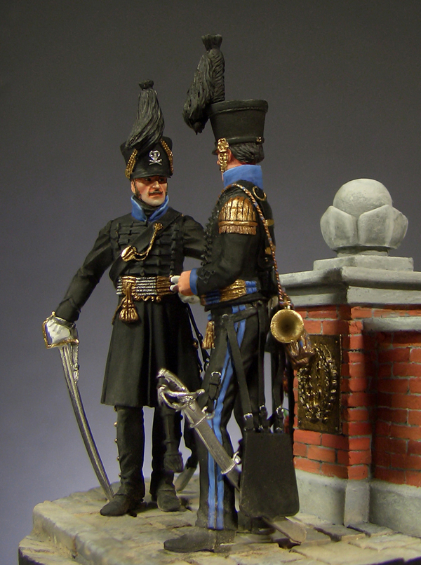 Dioramas and Vignettes: Braunschweig Hussars, 1814, photo #2