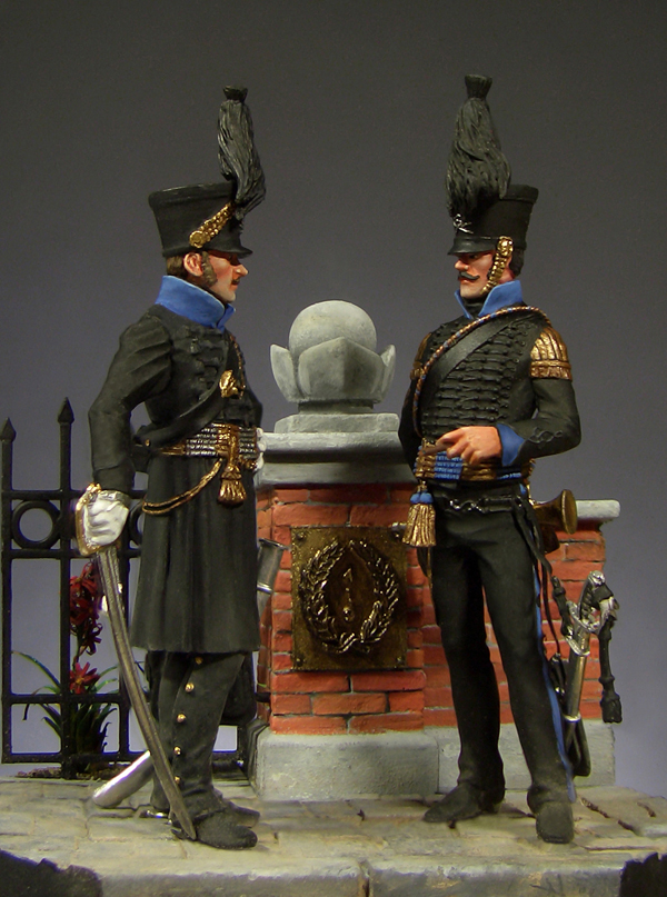 Dioramas and Vignettes: Braunschweig Hussars, 1814, photo #5