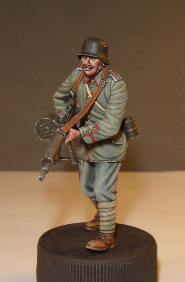 Figures: German machine gunner, WWI, photo #2