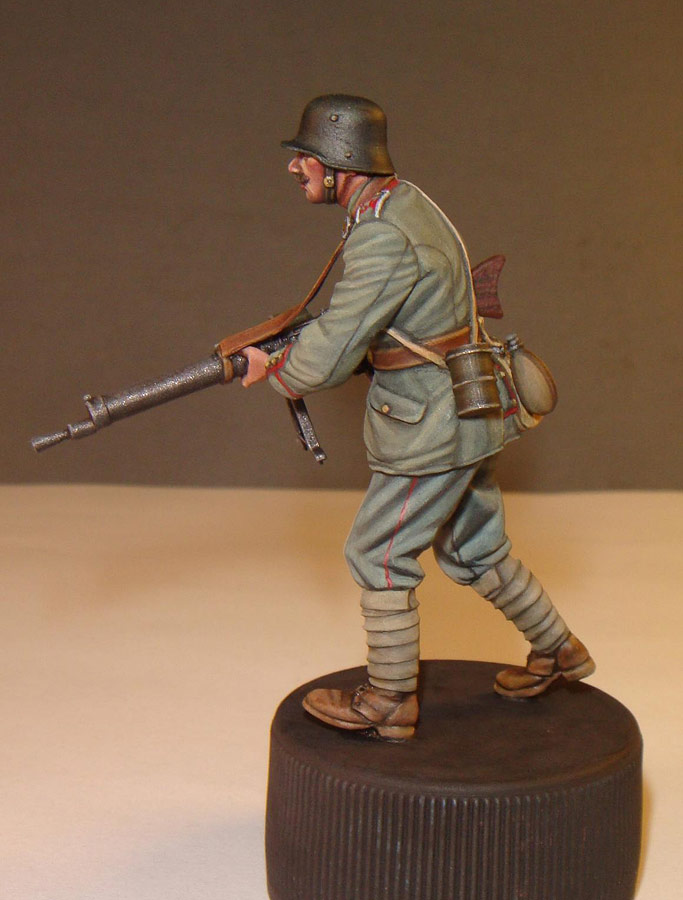 Figures: German machine gunner, WWI, photo #3
