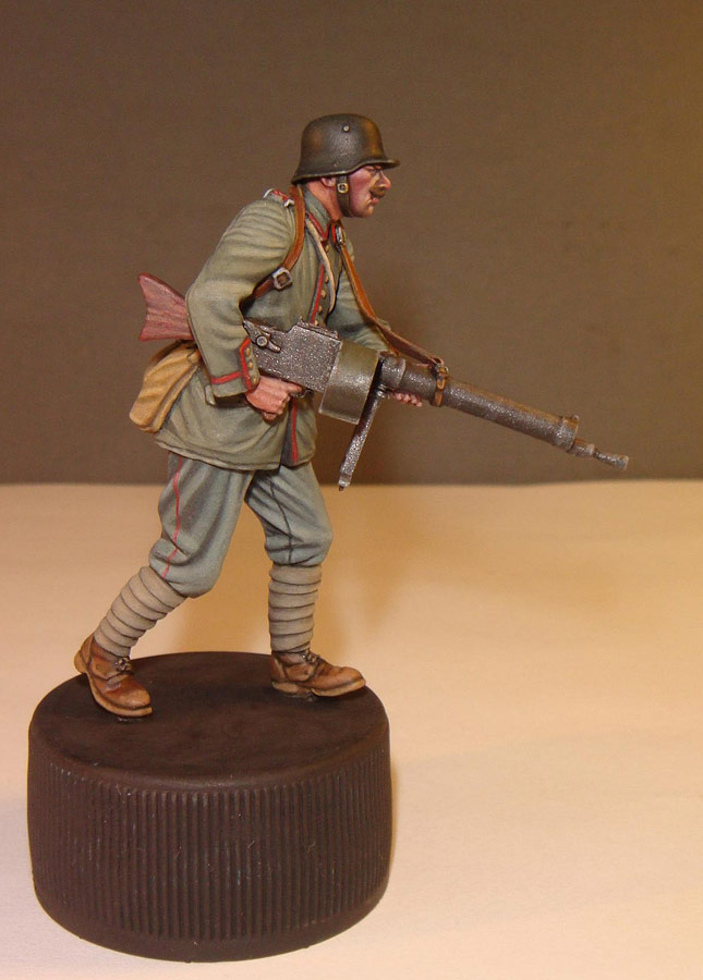 Figures: German machine gunner, WWI, photo #5