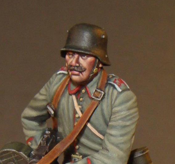 Figures: German machine gunner, WWI, photo #6