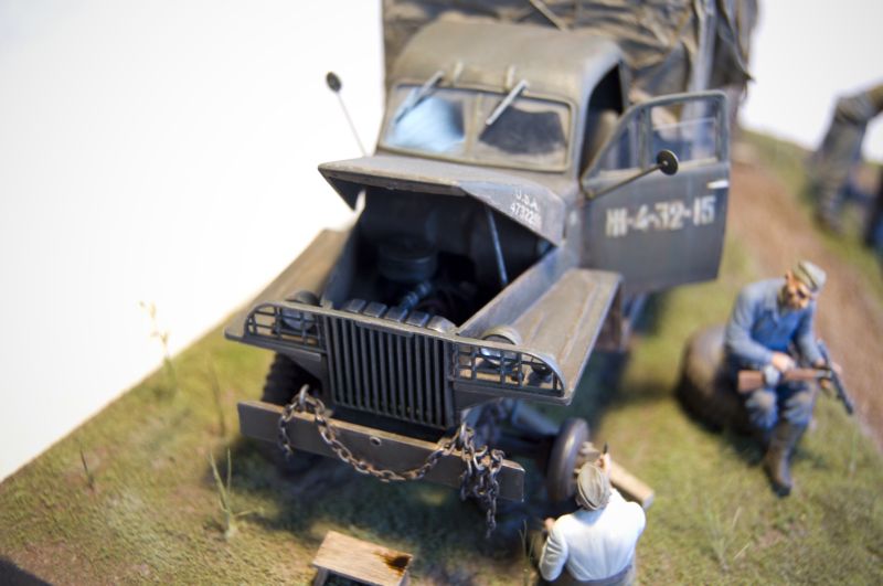 Dioramas and Vignettes: Studebaker US6. Roads of War, photo #3